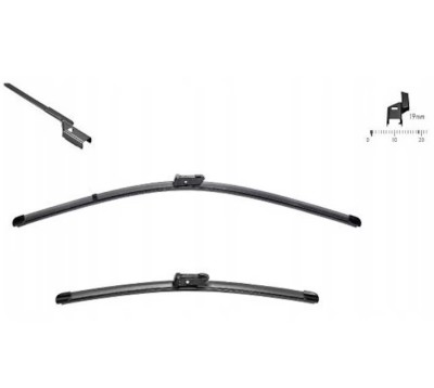 Set stergatoare auto Silencio Ford Transit/Tourneo, 01.2014-12.2019, model: V363, montare fata, stanga+dreapta, 750+500 mm; fixare: OE Valeo; , VALEO foto