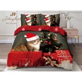 Cumpara ieftin Lenjerie de pat de Craciun pentru pat dublu - SPR3030