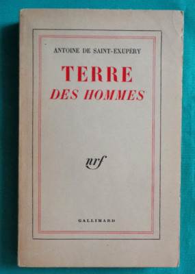 Antoine de Saint Exupery &amp;ndash; Terre des hommes ( 1963 ) foto