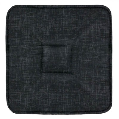Perna pentru Scaun, Model Universal, Umplutură Spumă, Culoare Negru, Dimensiuni 39x39 cm foto