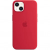 Husa de protectie Apple Silicone Case with MagSafe pentru iPhone 13, (PRODUCT)RED