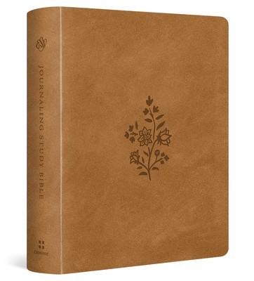 ESV Journaling Study Bible (Trutone Over Board, Nubuck Caramel) foto