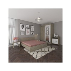 Dormitor Ines Sonoma + Comoda