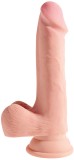 Dildo Tripla Densitate King Cock 23 cm