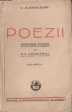 Vasile Alecsandri - Poezii (vol. I, editie Gh. Adamescu)), 1940, Alta editura