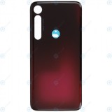 Motorola Moto G8 Plus (XT2019-2) Capac baterie roșu &icirc;nchis 5S58C15538