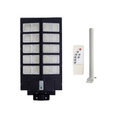 Lampa solara LED SMD, dubla, telecomanda, 700W foto
