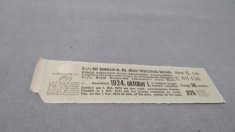 CUPOANE /BON DE TREZORERIE CU REDUCERE 1924 UNGARIA