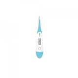 Termometru Digital BabyJem, V&acirc;rf Flexibil, Măsurare Rapidă, Alarmă Febră, Cutie Depozitare, 0 luni+