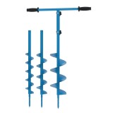 Cumpara ieftin Burghiu manual pentru pamant 3 in 1 Gude GH 80-150, 80-100-150 mm