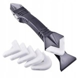 Racleta Etansare Silicon Zola&reg;, 19cm, Plastic Negru, Universal - Set Tencuit