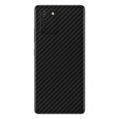 Set Folii Skin Acoperire 360 Compatibile cu Samsung Galaxy S10 LITE - ApcGsm Wraps Carbon Black