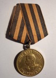 MEDALIA STALIN - PENTRU VICTORIA IMPOTRIVA GERMANIEI IN MARELE RAZBOI PENTRU APARAREA PATRIEI 1941 - 1945