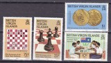 Virgine 1984 sport SAH MI 464-467 MNH
