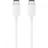 Cablu Date si Incarcare USB-C - USB-C Samsung EP-DW767JWE, 25W, 1.8m, Alb GP-TOU021RFCWW