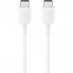 Cablu Date si Incarcare USB-C - USB-C Samsung EP-DW767JWE, 25W, 1.8m, Alb GP-TOU021RFCWW