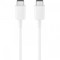 Cablu Date si Incarcare USB-C - USB-C Samsung EP-DW767JWE, 25W, 1.8m, Alb GP-TOU021RFCWW