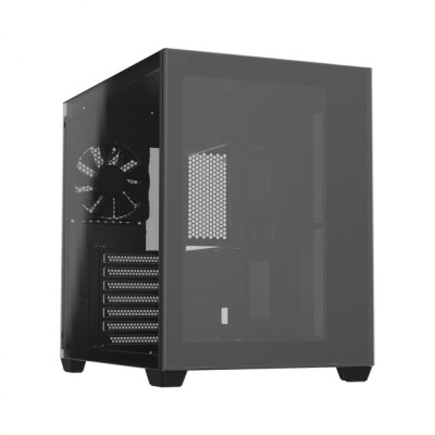 Carcasa FORTRON CMT380 Mid Tower NEGRU foto