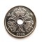 moneda rara DANEMARCA 5 kroner 2002 km # 869