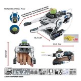 Brat robotic hidraulic cu lansator de discuri-106 piese, D-Toys S.A.