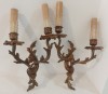 Elegant set de aplice din bronz &icirc;n stilul Rococo