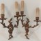Elegant set de aplice din bronz &icirc;n stilul Rococo