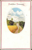 HST CP79 Carte poștală germană 1916 Feldpost Primul Război Mondial