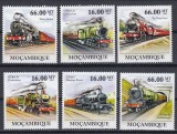 Cumpara ieftin Mozambic - LOCOMOTIVE cu ABUR - MNH - Michel = 23,00 Eur., Nestampilat