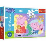 Puzzle Peppa Pig, 60 piese, Lean 28217