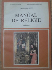 MANUAL DE RELIGIE CLASA A III-A - IOAN SAUCA foto