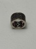 Inel Aur Alb 18K, 4CT Diamante Negre, Tip Verigheta, 16.4g, Marime 52