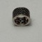 INEL AUR alb 18K + 192 Diamante Negre = 4CT - Lat - Tip Verigheta - 16.4g. !
