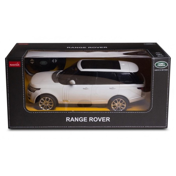 MASINA CU TELECOMANDA RANGE ROVER ALB SCARA 1 LA 14