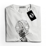 Tricou Barbati Bumbac 100% Atomic Love, Marimea L, Casual, Print A4