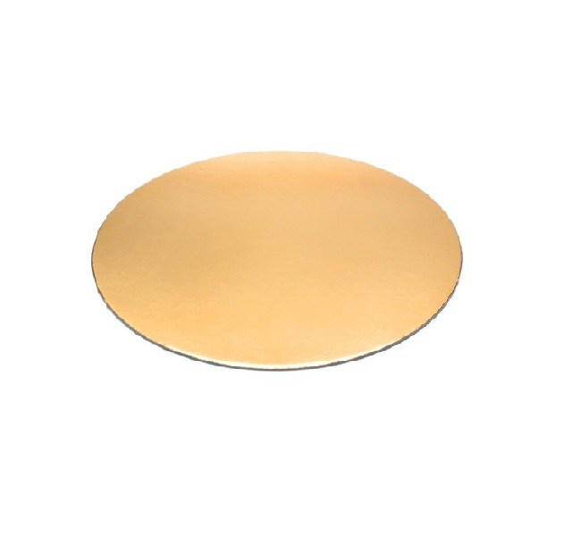 Discuri Aurii din Carton, Diametru 16 cm, 25 Buc/Bax - Ambalaje Cofetarie