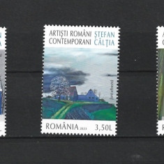 ROMANIA 2023 - ARTISTI ROMANI CONTEMPORANI - STEFAN CALTIA, MNH - LP 2439