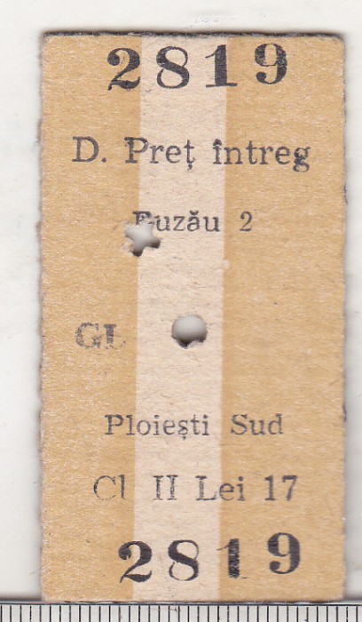 bnk div CFR Bilet tren Buzau Ploiesti Sud