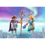 Playmobil - Set 2 Figurine - Printul Si Printesa Ghetii