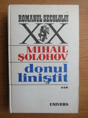 Mihail Solohov - Donul liniștit ( vol. 3 ) foto