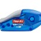 Banda de corectare, Bic Tipp-Ex, Soft Grip, carcasa albastra, 4,2 mm x 10 m