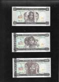 Set Eritrea 1 + 5 + 10 nakfa 1997 unc, Africa