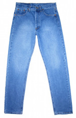 Blugi Barbati Levis Jeans LEVI&amp;#039;S 501 - MARIME: W32 L32 - (Talie = 80 CM) foto