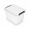 Container Plastic Cu Capac, Transparent, Orplast Simple Box - Capacitate 19l