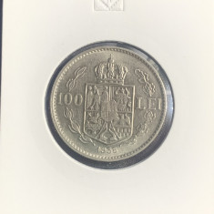 Moneda 100 lei 1938