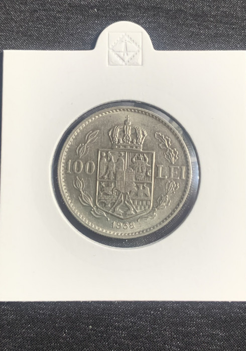 Moneda 100 lei 1938