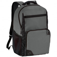 Rucsac Laptop, Everestus, RH, 15.6 inch, 600D poliester, gri, saculet de calatorie si eticheta bagaj incluse foto