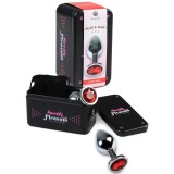 Cumpara ieftin Plug Anal metal Rosu S