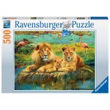 Cumpara ieftin Puzzle Familie De Lei, 500 Piese, Ravensburger