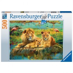 Puzzle Familie De Lei, 500 Piese