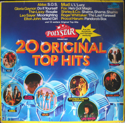 Vinil Various &amp;lrm;&amp;ndash; 20 Original Top Hits (VG) foto